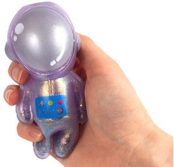 Squishy lysende astronaut 12 cm