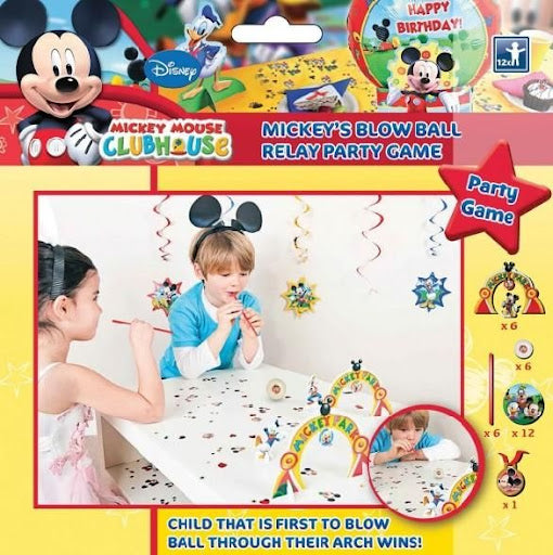 Mickey Mouse balloon party game