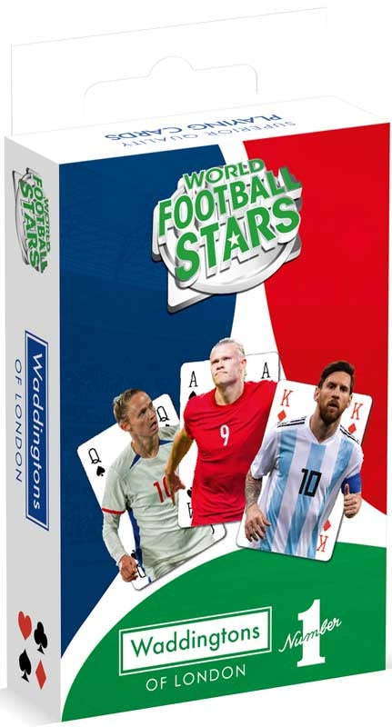 World football stars kortspil