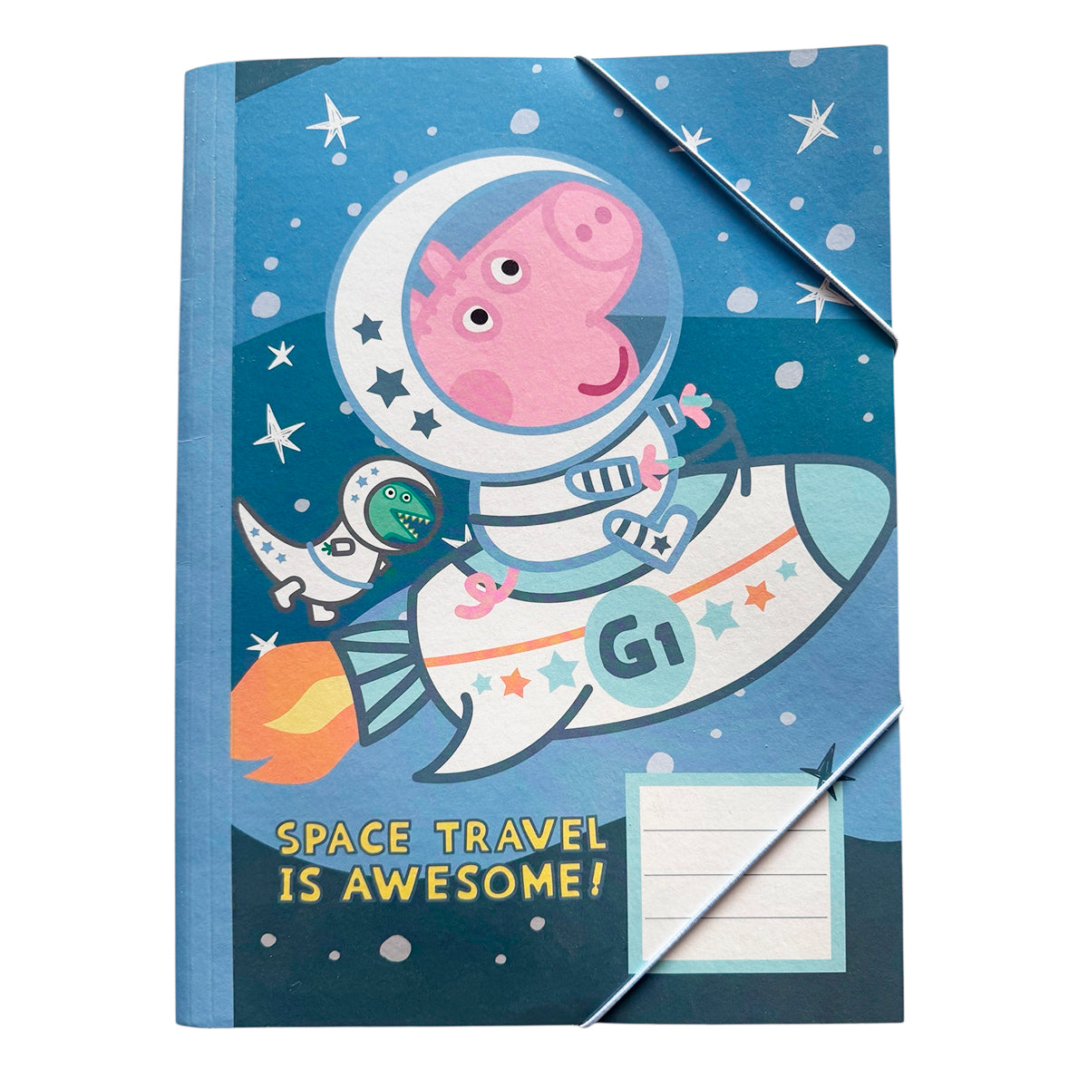 Gustav gris elastikmappe