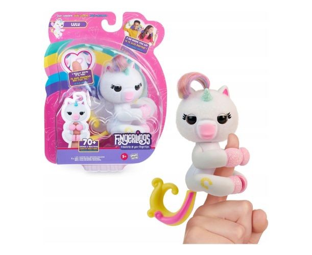 Fingerlings unicorn Med mere end 70 lyde og reaktioner