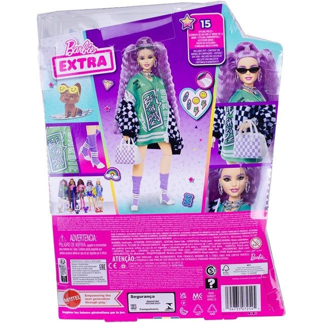 Barbie Extra styling dukke 24x33 cm