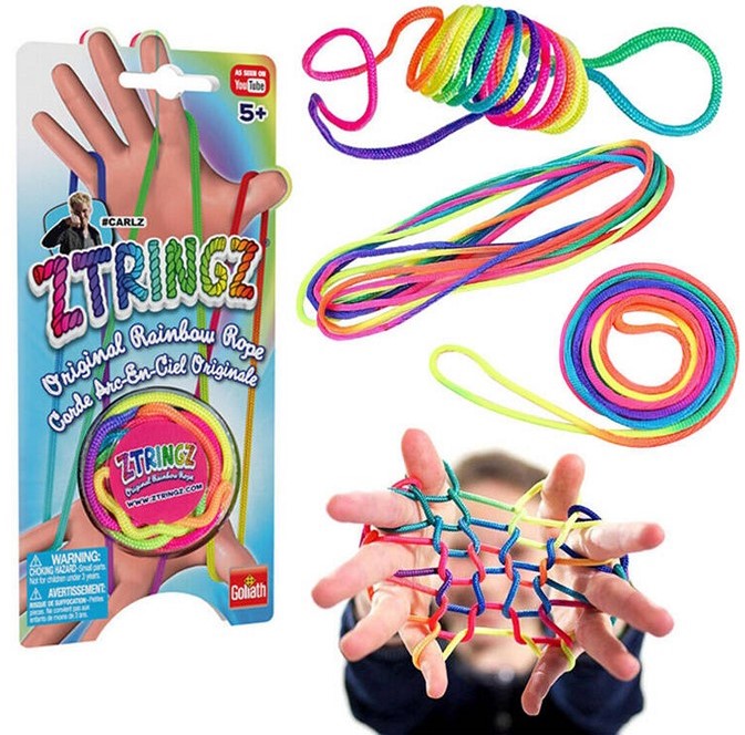 Ztringz rainbow rope