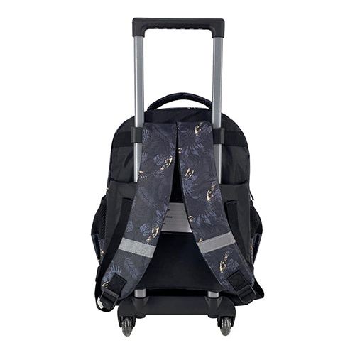 Stor Jurrassic World skoletaske/rejsekuffert med 3 rum