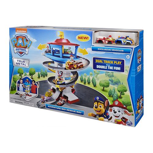 Paw Patrol adventure bay tårn incl 2 metalbiler