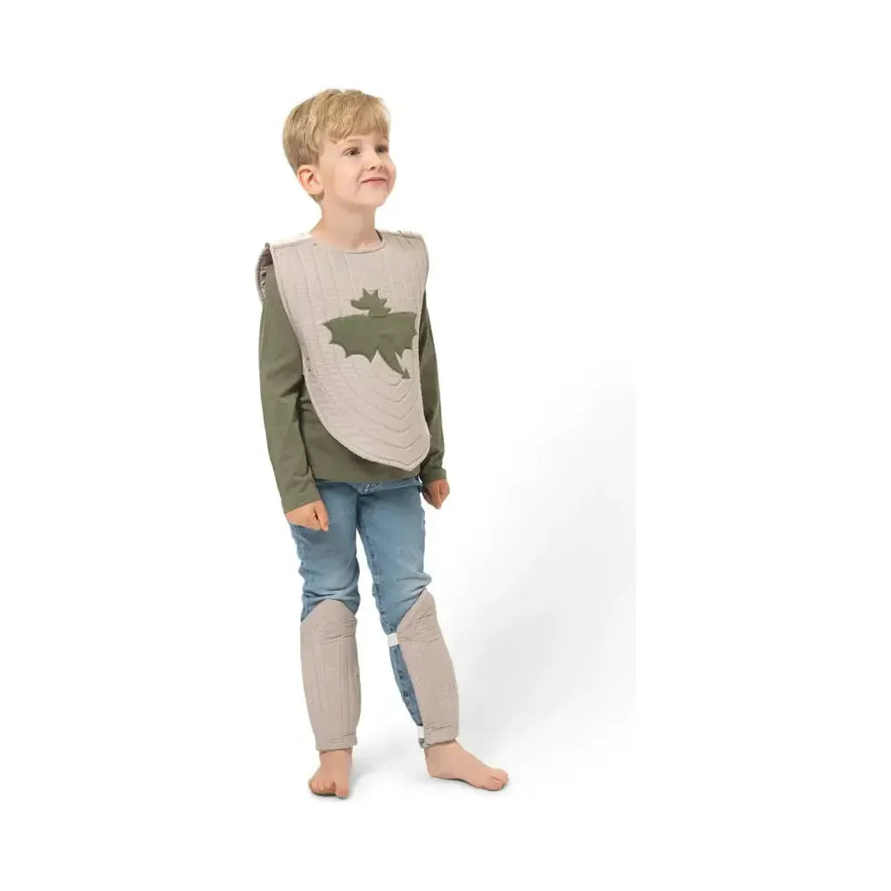 Fabelab ridder kostume 3-6 år  (100% Økologisk bomuld)