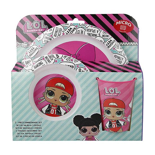 LOL Surprise Spisesæt tallerken/skål/krus
