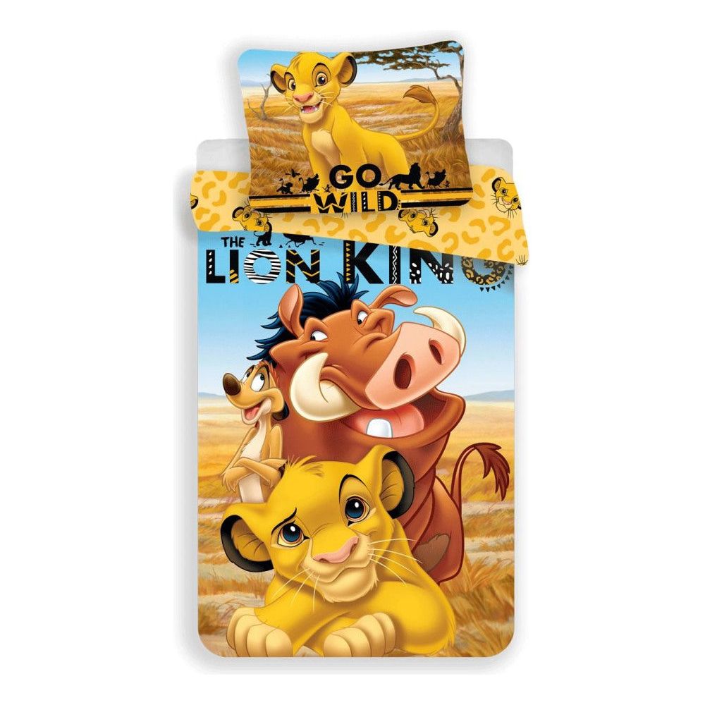 Løvernes Konge sengesæt bomuld sengetøj