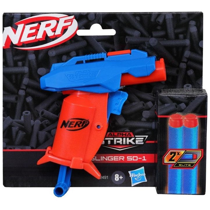 Nerf mini gun med 2 skumpile