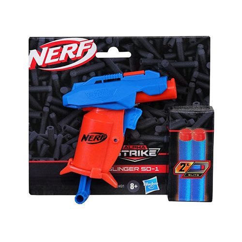 Nerf mini gun med 2 skumpile