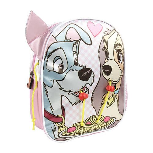 Lady & Vagabonden Disney 3D rygsæk 32 cm