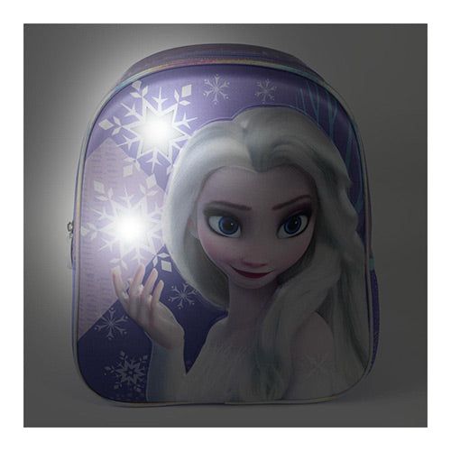 Frozen 3D rygsæk 31 cm med lys