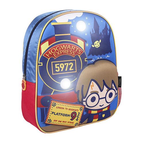 Harry Potter 3D rygsæk 31 cm med lys