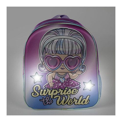 LOL surprise 3D rygsæk 31 cm med lys