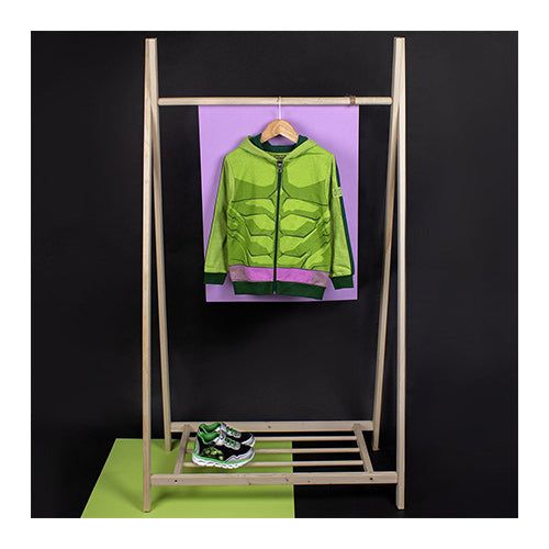 Avengers Hulk hættetrøje med lynlås 4-12 år