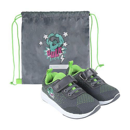 Avengers Hulk sko incl gymnastikpose