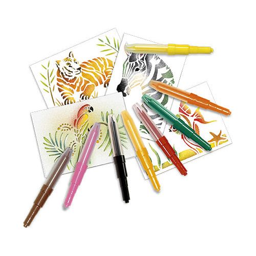 Blopens wild animal sæt