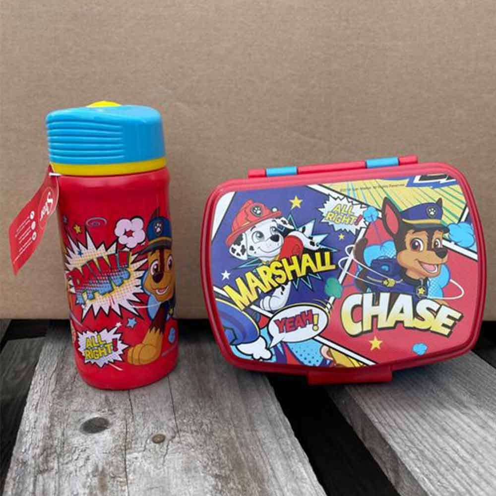 Paw Patrol startersæt - Madkasse/Drikkedunk BPA FRI