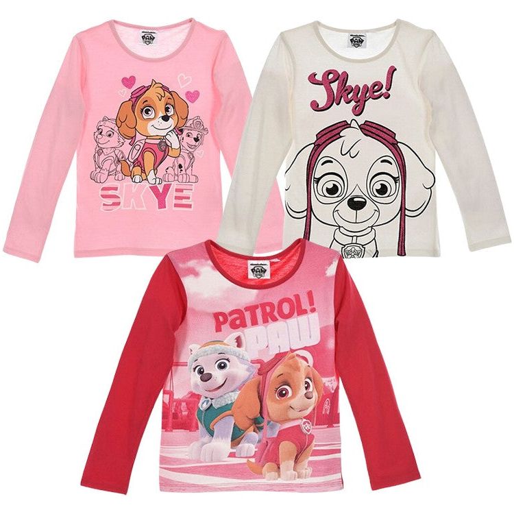 Paw Patrol skye 3-pack bluser