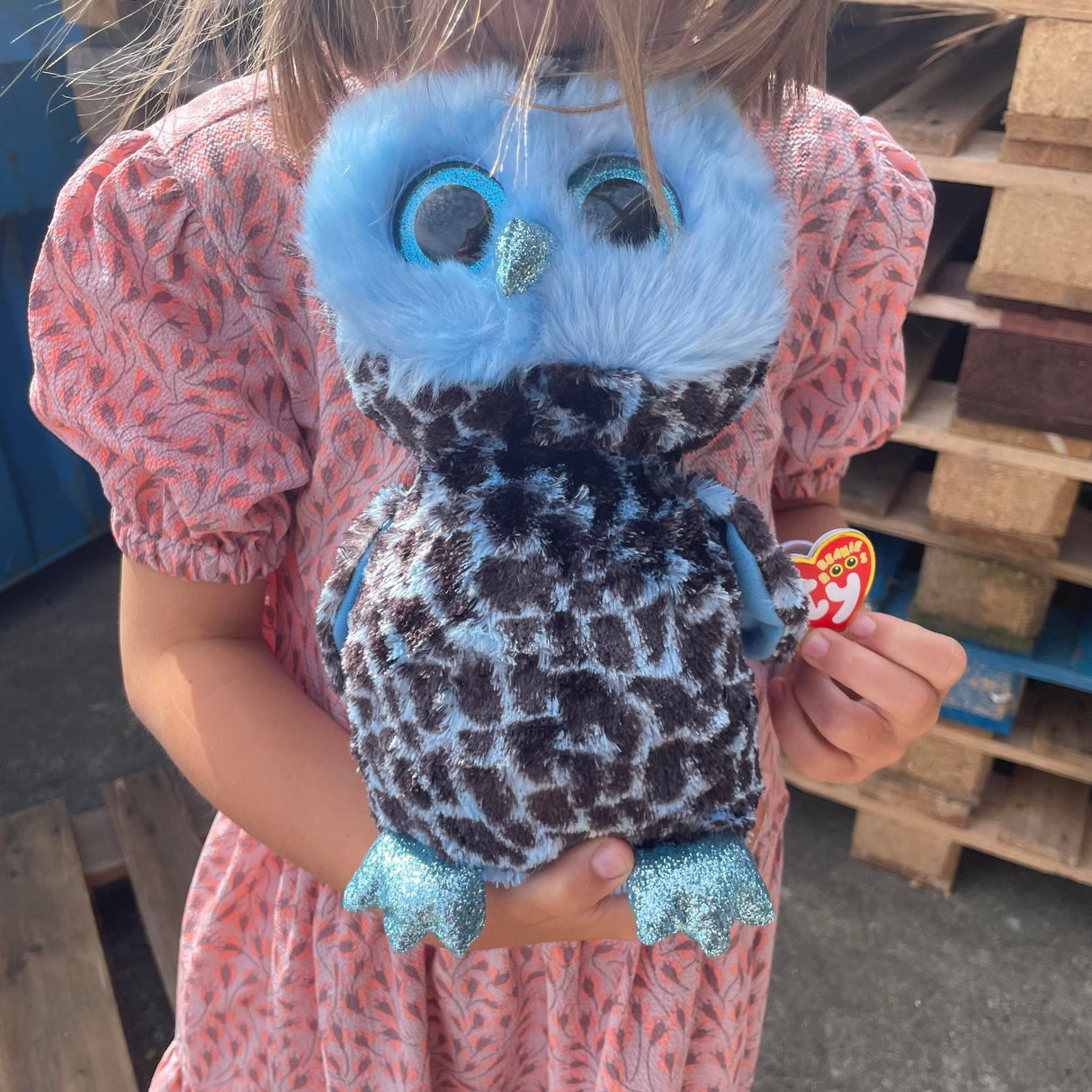 Ty Beanie Boos - Yago Natte Ugle 30 cm