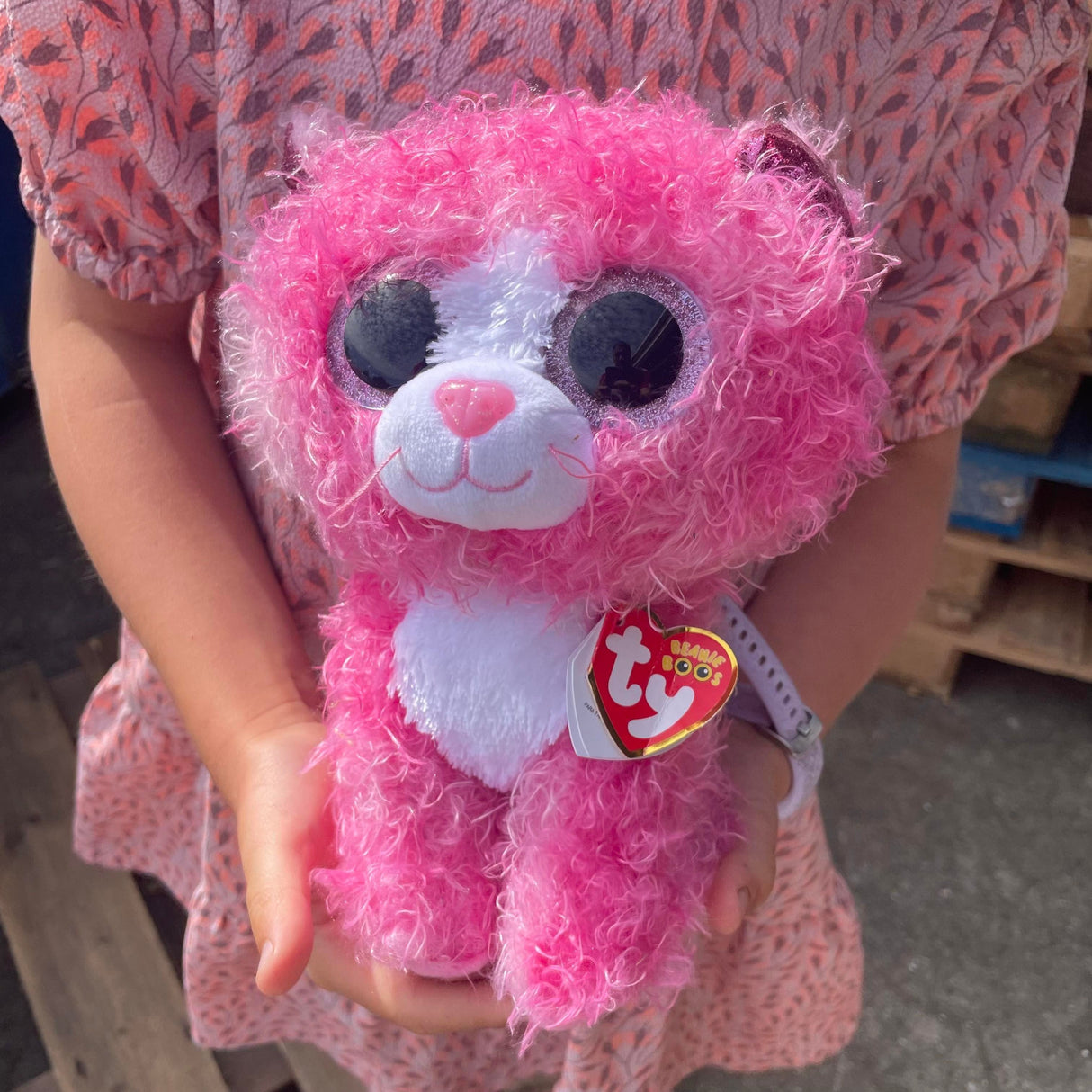 TY bamse stuffy cat 25 cm