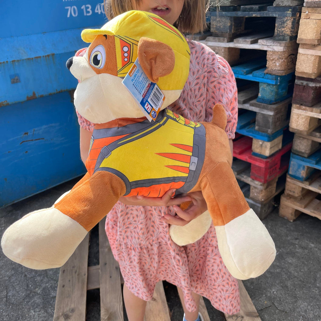 Kæmpe Rubble bamse 50 cm