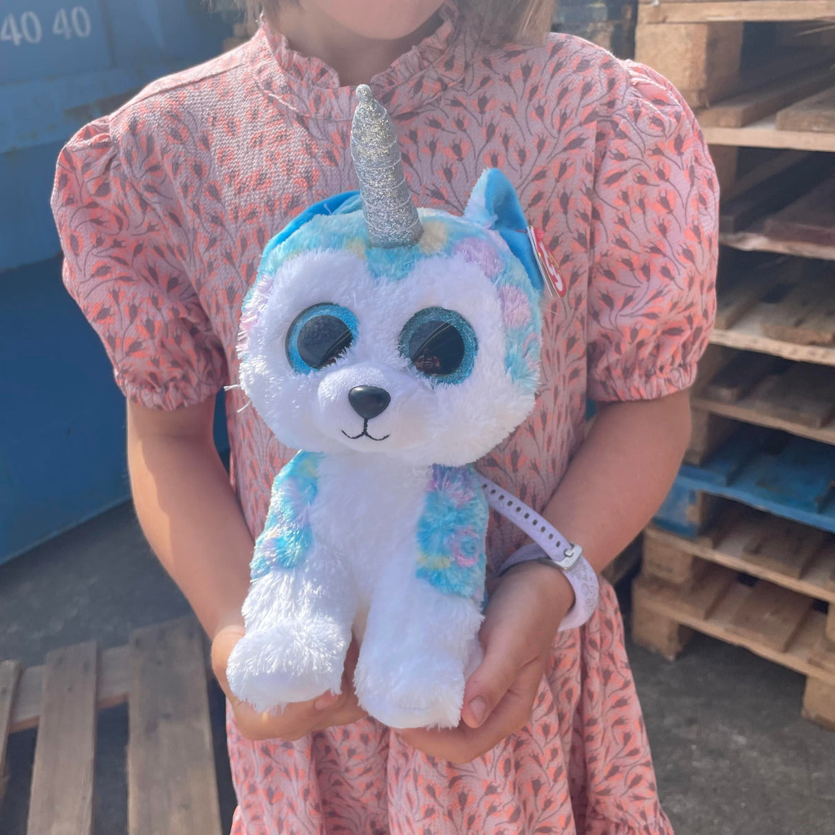 Ty Beanie Boos - Helena Coral Hund 30 cm