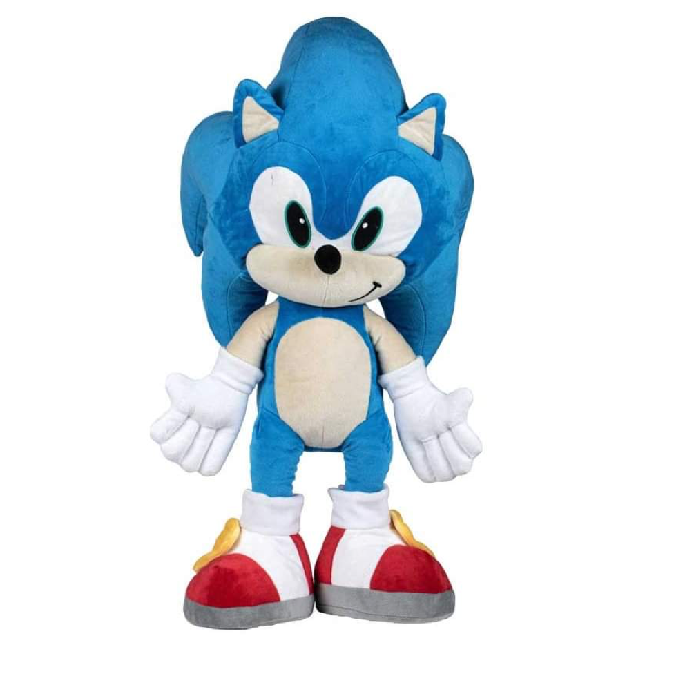 Kæmpe Sonic bamse 70 cm