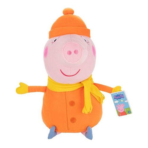 Gurli Gris kæmpe bamse i vintertøj 50 cm