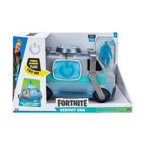 Fortnite Reebot bus med lys og lyd incl figur