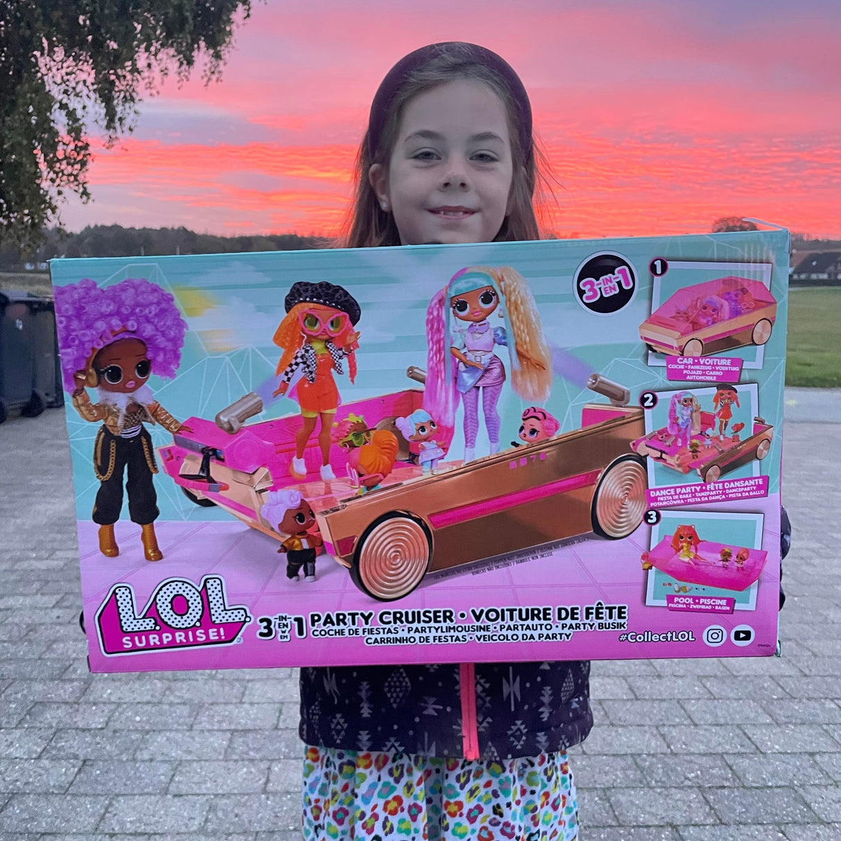 LOL 3i1 Party Cruiser med lys