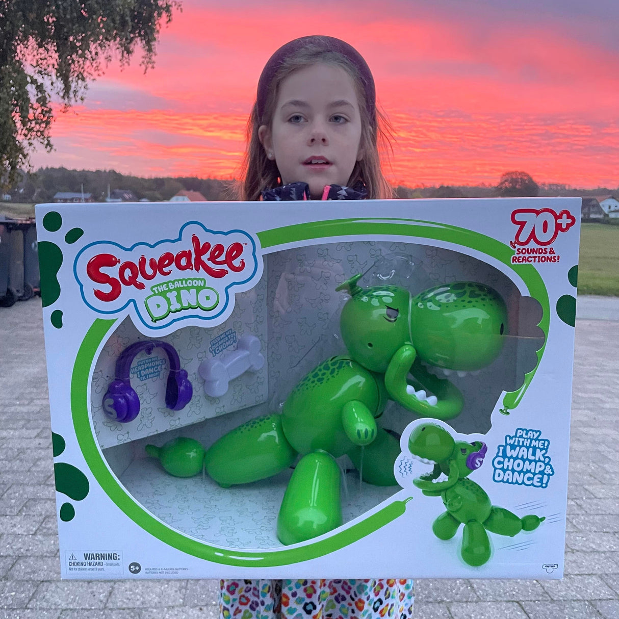 Squeakee kæmpe Dino med +70 lyde og bevægelser