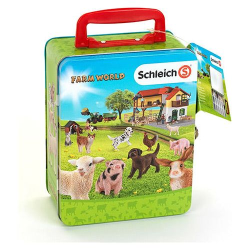 Schleich opbevarings metalboks