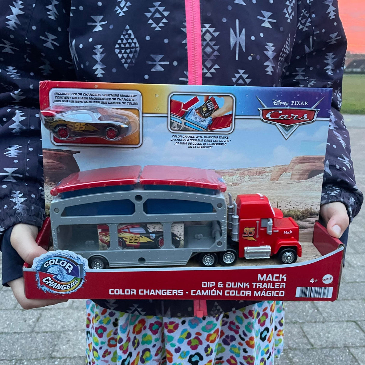 Cars lastbil incl colour changing cars bil