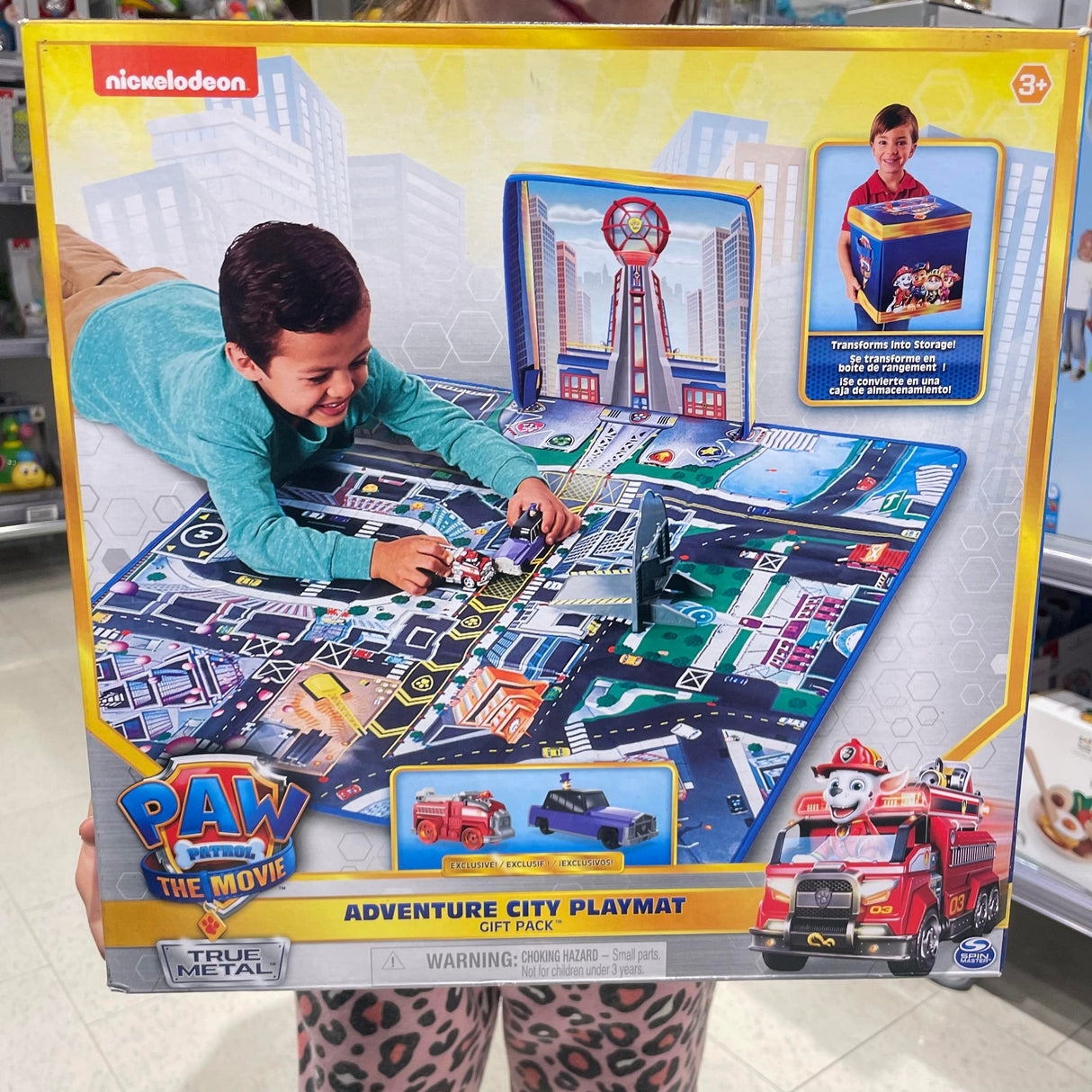 Paw Patrol interaktiv legemåtte incl biler