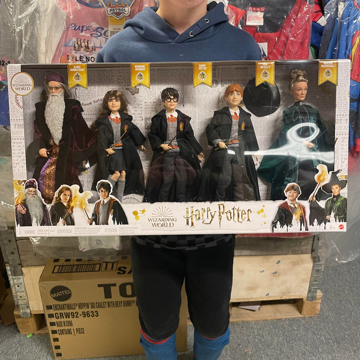 Harry Potter 5 pack dukkesæt incl. accessories.
