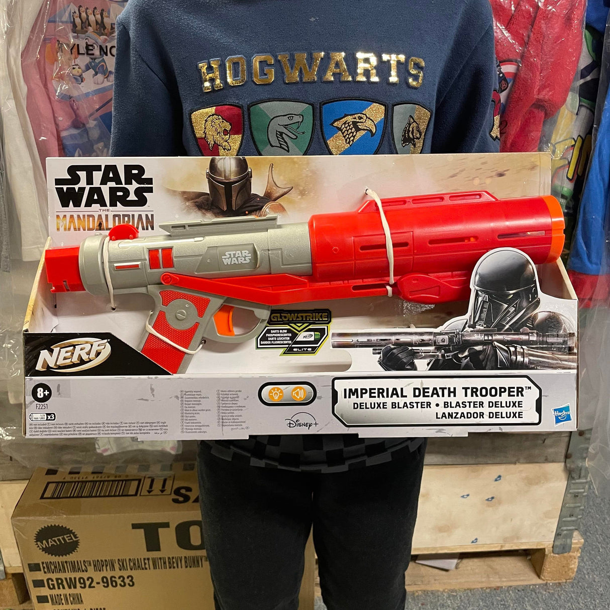 NERF Death Trooper Deluxe Blaster (GLOW IN THE DARK)