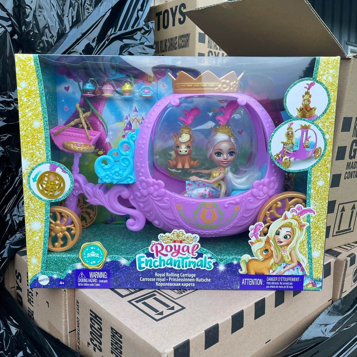 Royal Enchantimals karet incl dukke og tilbehør