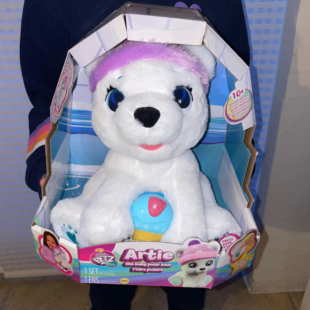 Club Petz Artie den interaktive Glitter Isbjørn