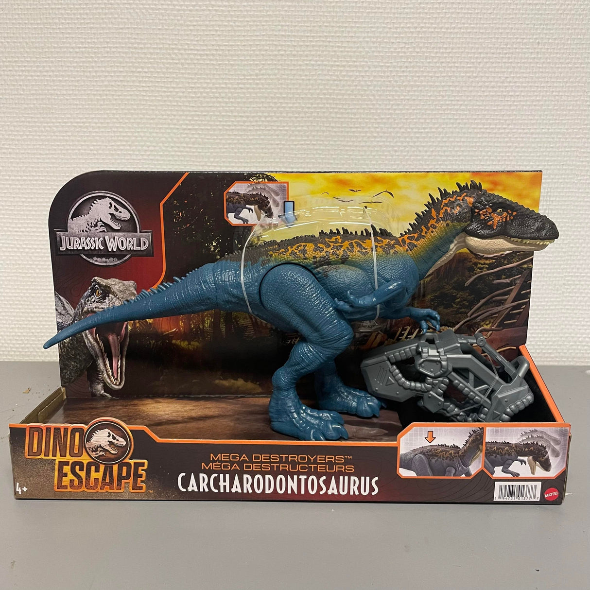 Jurassic World Carcharodontosaurus kæmpe dinosaur