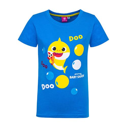 Babyshark t-shirt blå