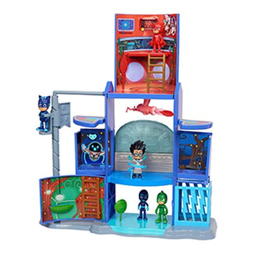 Pyjamas heltene hovedkvarter legesæt med lys og lyd incl 2 figurer