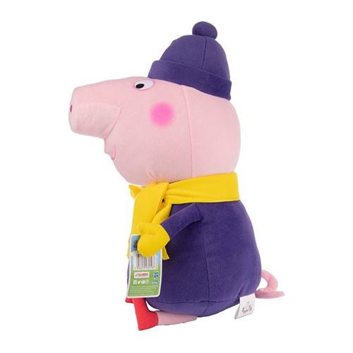 Gurli Gris kæmpe bamse i vintertøj 50 cm