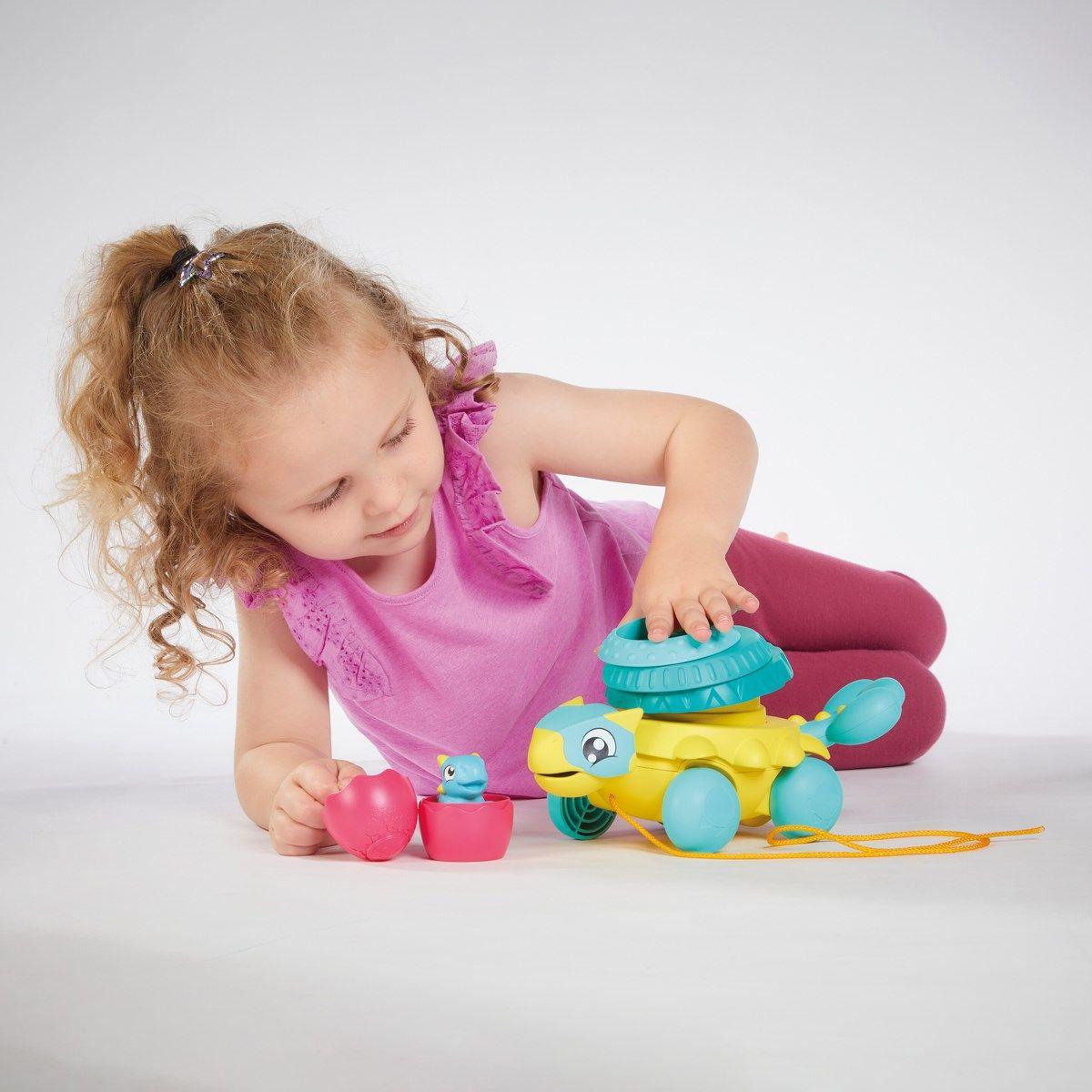 Toomies JW Stack & Pull Ankylosaurus