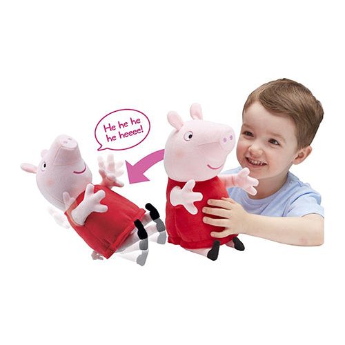 Grinende Gurli Gris bamse med lyd