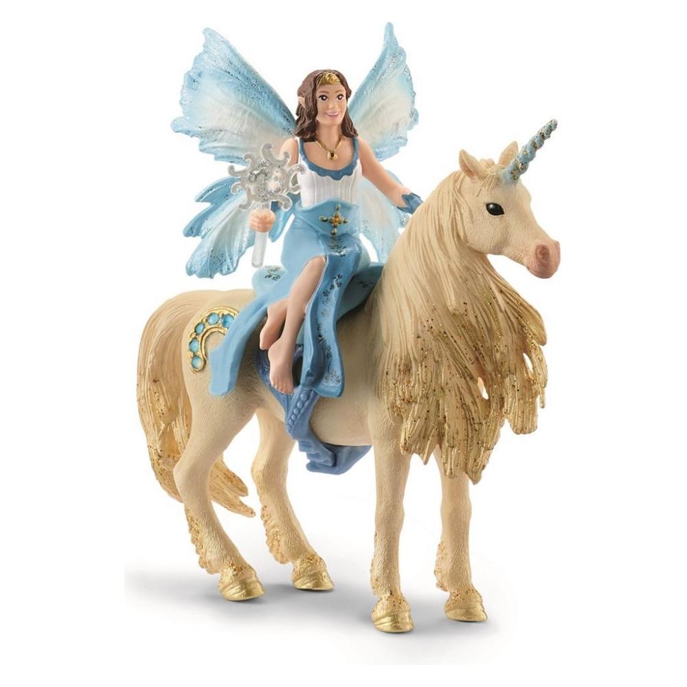 Schleich pige på unicorn