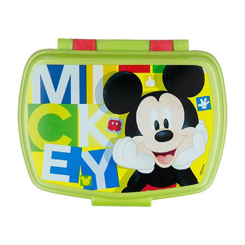 Mickey Mouse Madkasse grøn/rød