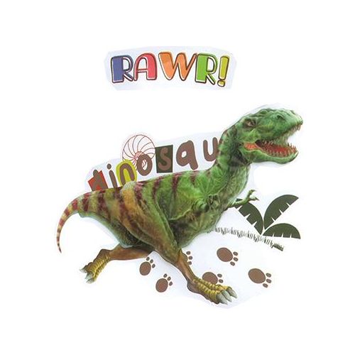 XXL Dinosaur wallstickers incl plakat