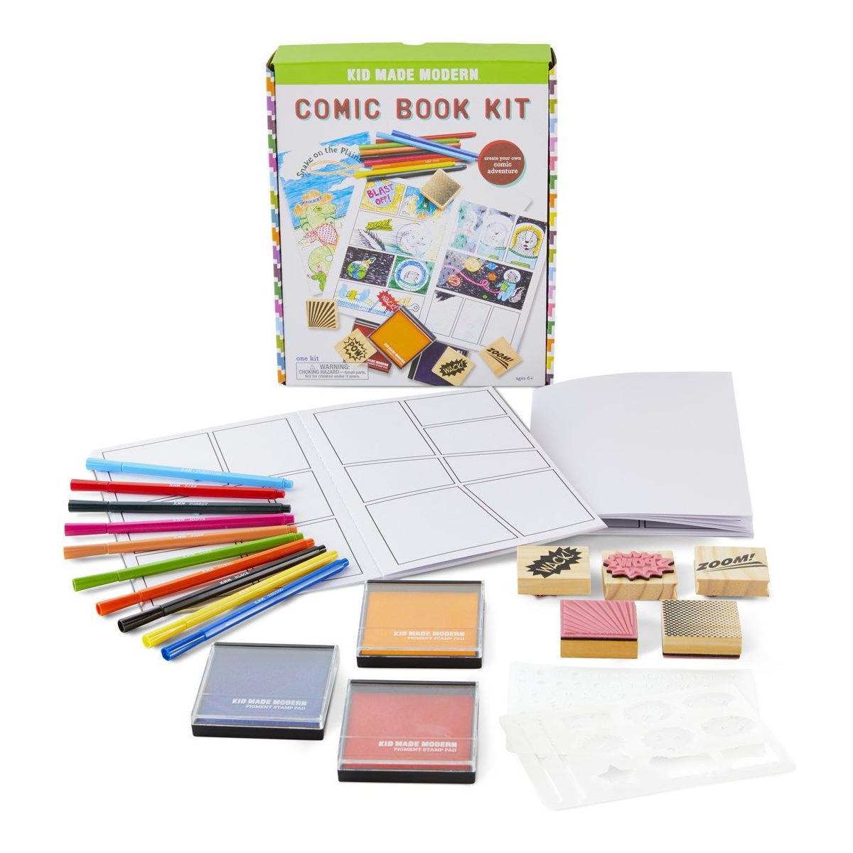 Kid Made Modern Comic Book Kit