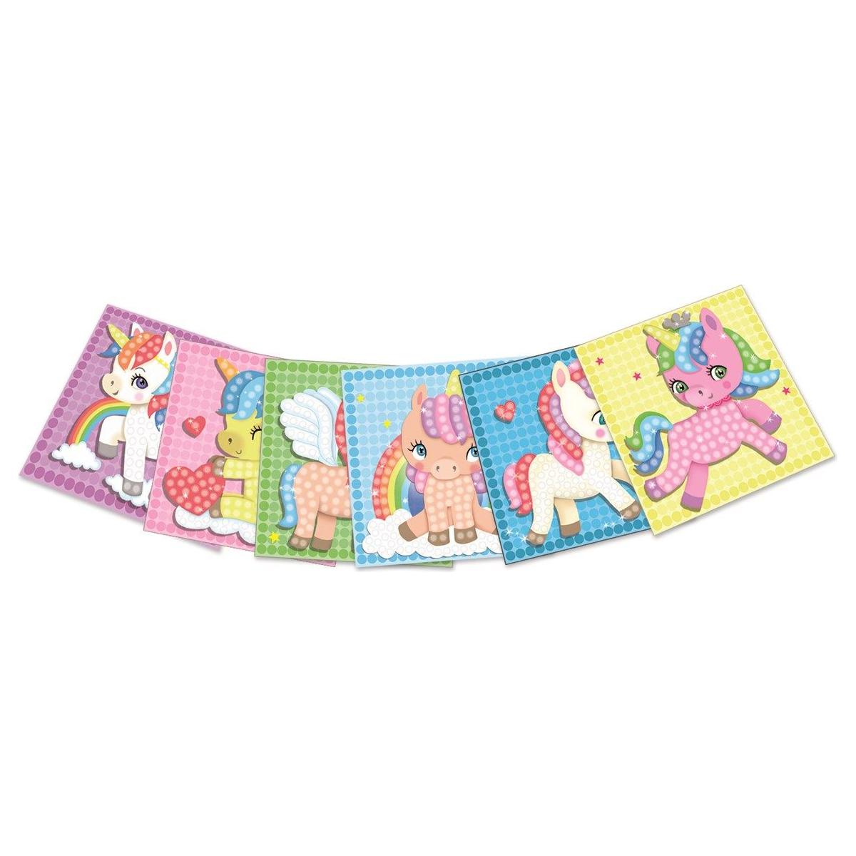 Playmais kreativt mosaic unicorn sæt